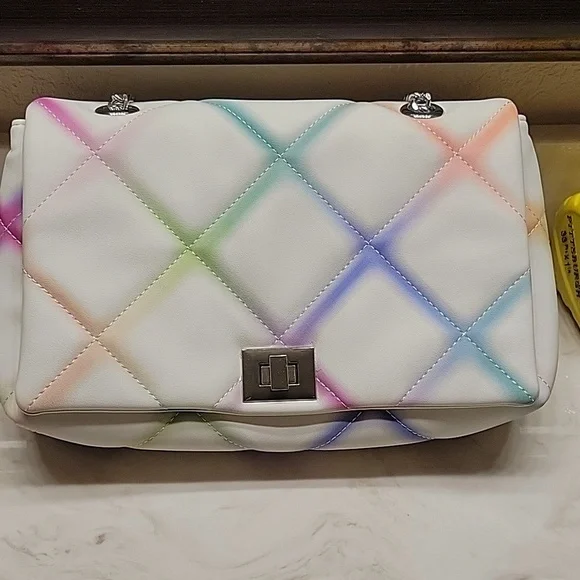 INC International Concepts colorful shoulder purse NWOT - Picture 13 of 16